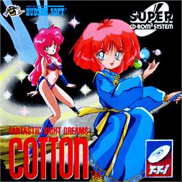 Box cover for Fantastic Night Dreams: Cotton on the NEC PC Engine CD.