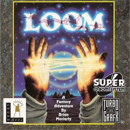 Box cover for Loom on the NEC PC Engine CD.