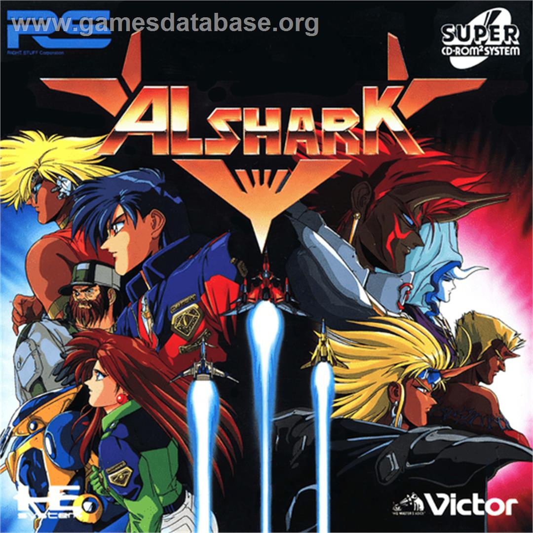 Alshark - NEC PC Engine CD - Artwork - Box