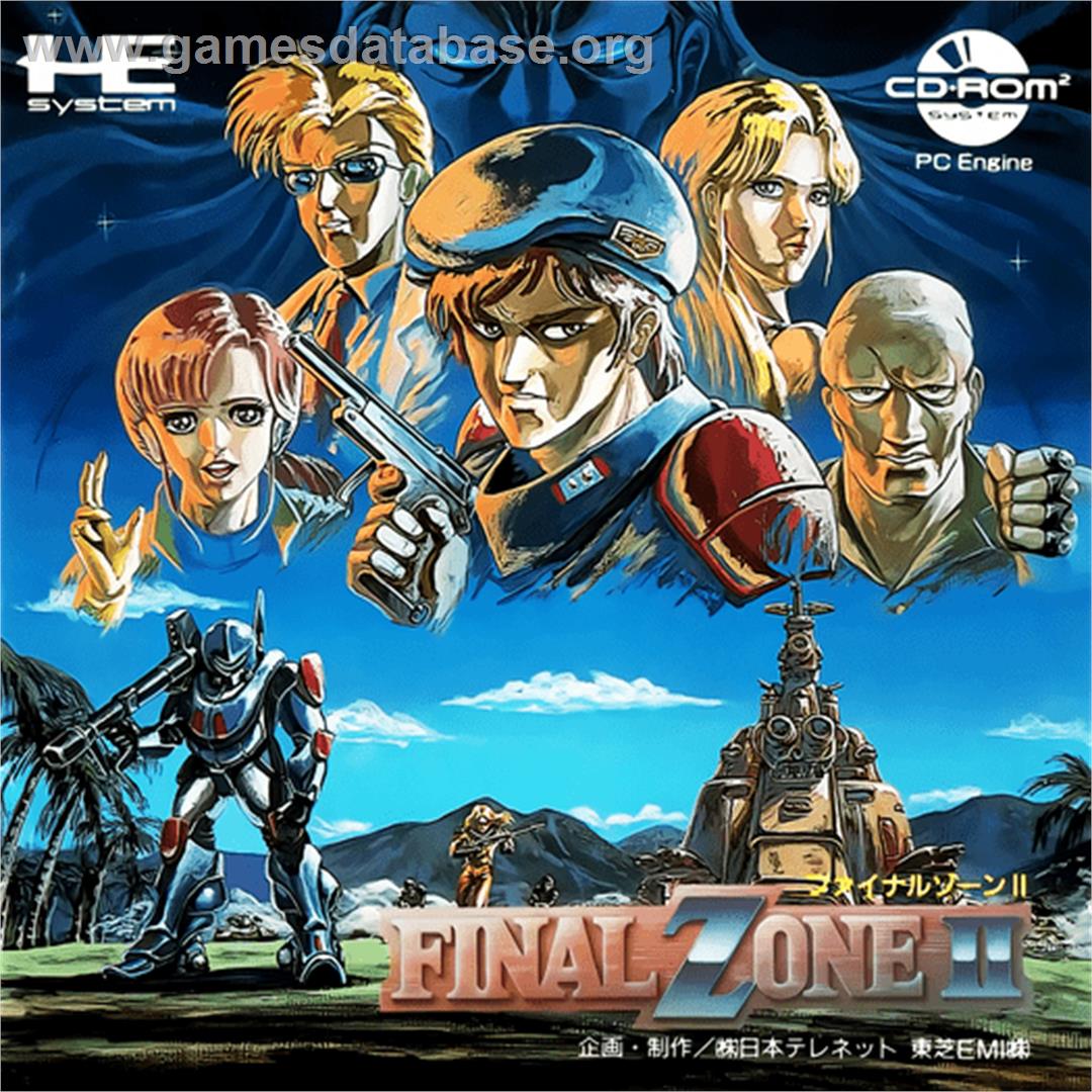 Final Zone 2 - NEC PC Engine CD - Artwork - Box