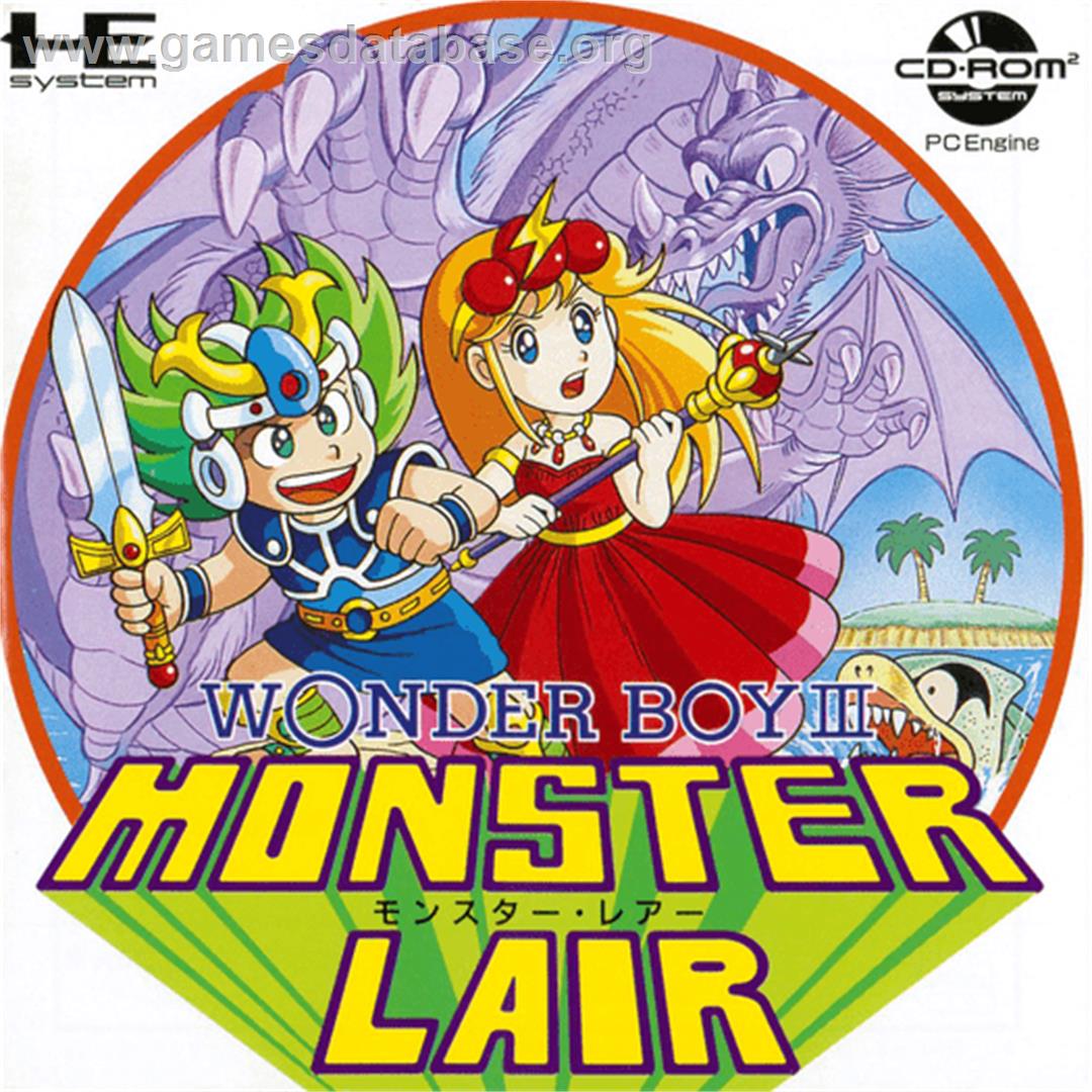 Wonder Boy III - Monster Lair - NEC PC Engine CD - Artwork - Box