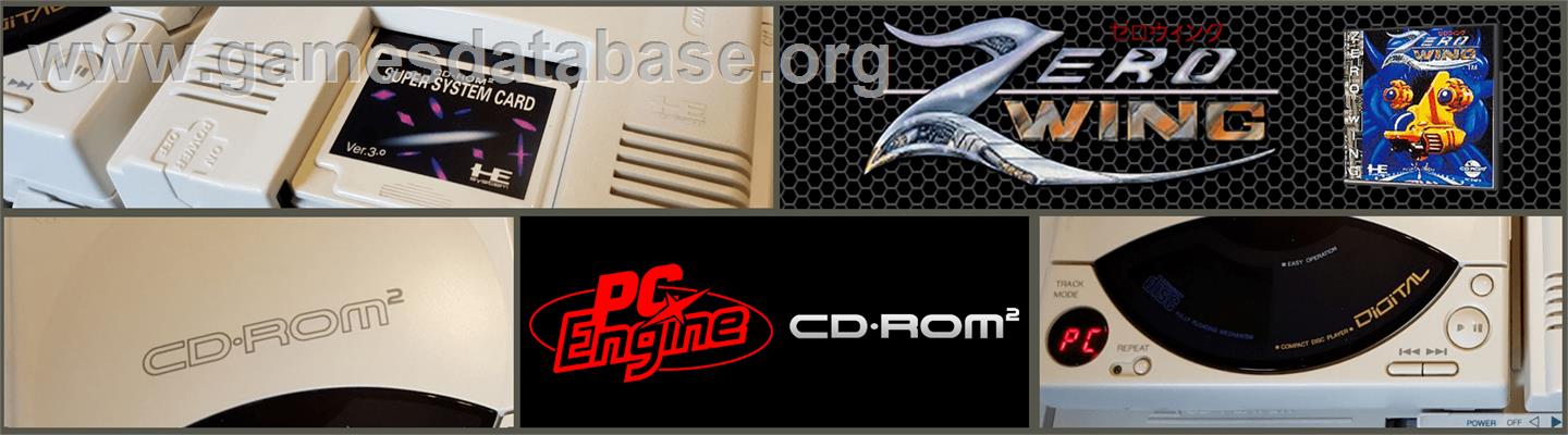 Zero Wing - NEC PC Engine CD - Artwork - Marquee