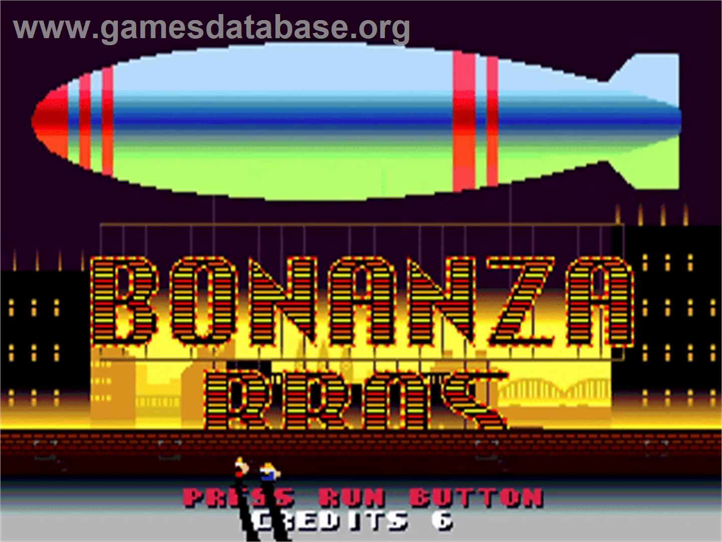 Bonanza Bros. - NEC PC Engine CD - Artwork - Title Screen
