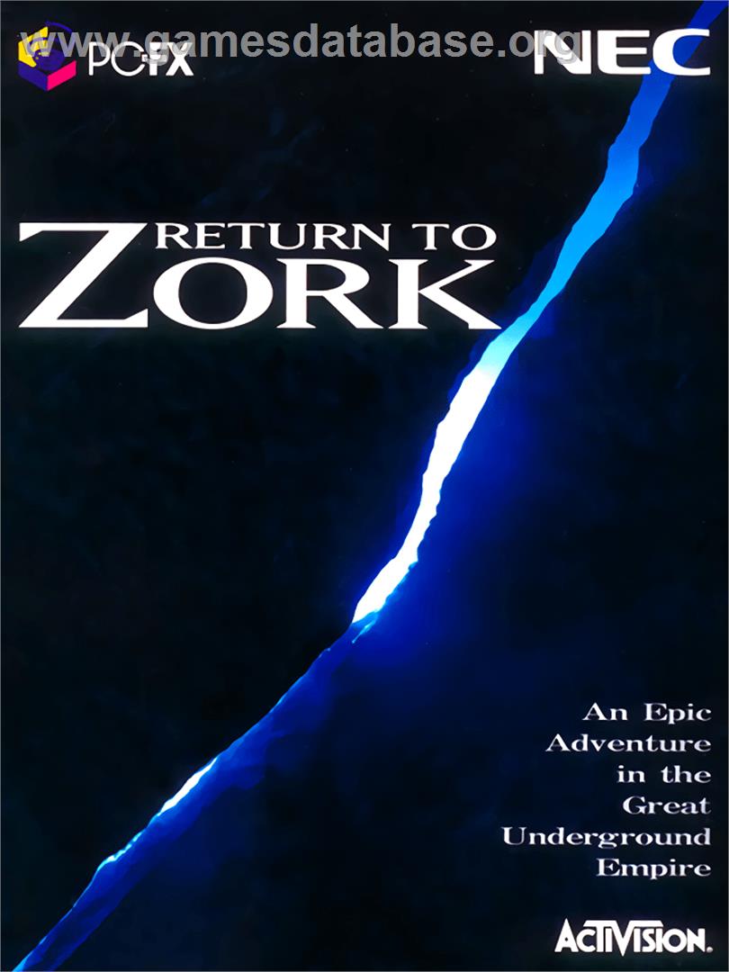 Return to Zork - NEC PC-FX - Artwork - Box