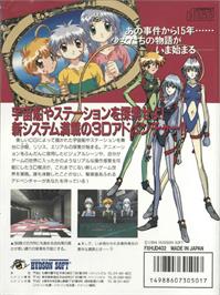 Box back cover for Team Innocent - The Point Of No Return on the NEC PC-FX.