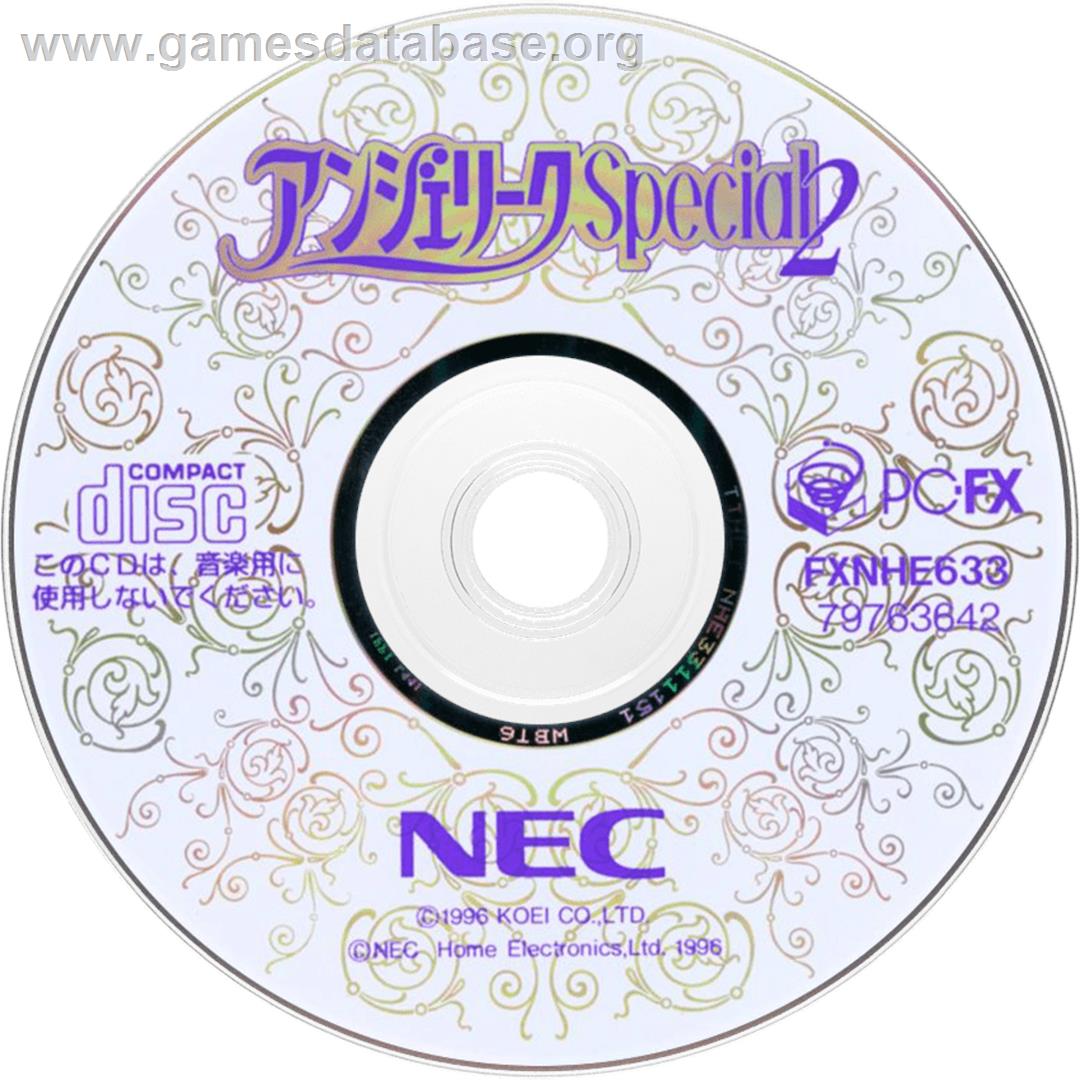 Angelique Special 2 - NEC PC-FX - Artwork - CD