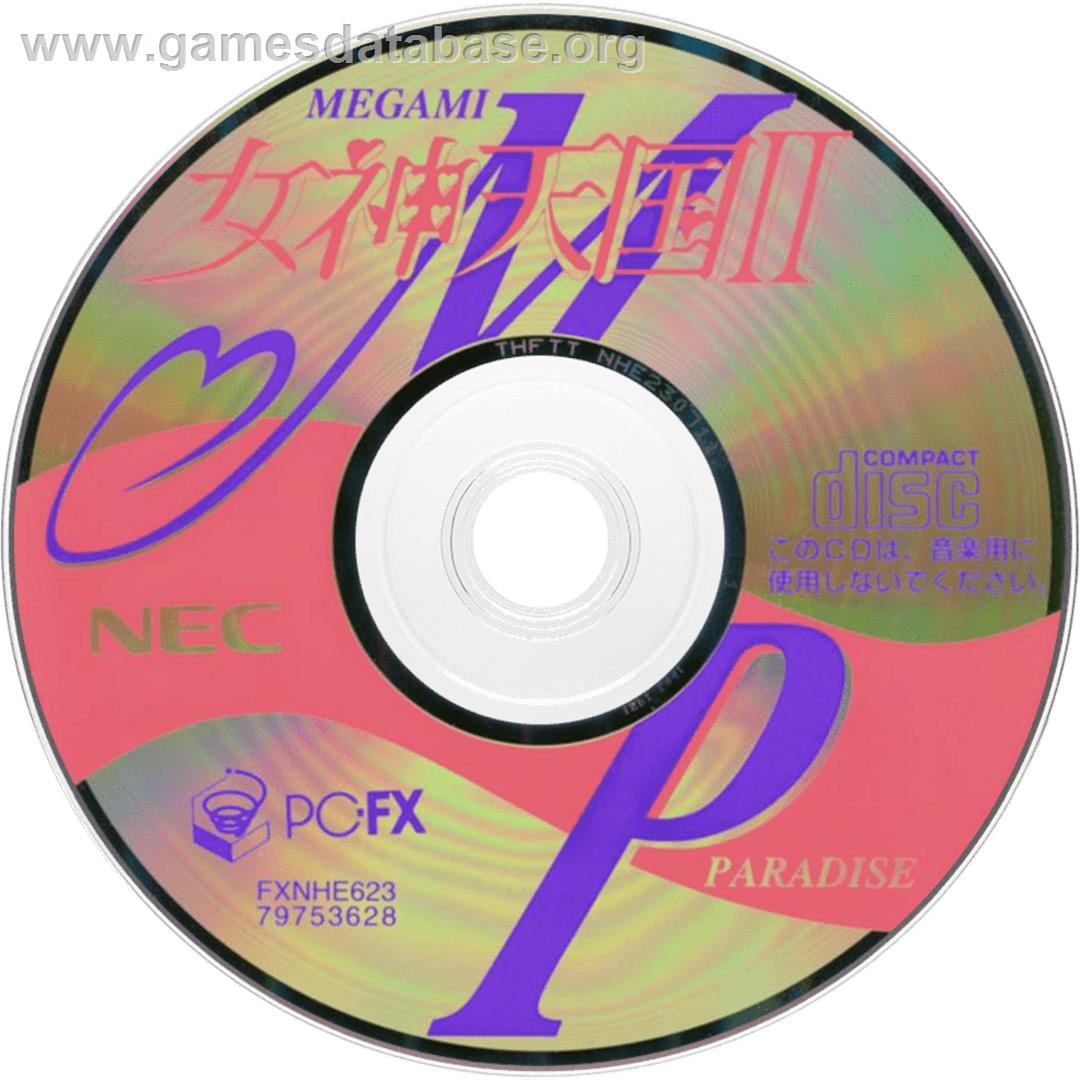 Megami Tengoku 2 - NEC PC-FX - Artwork - CD