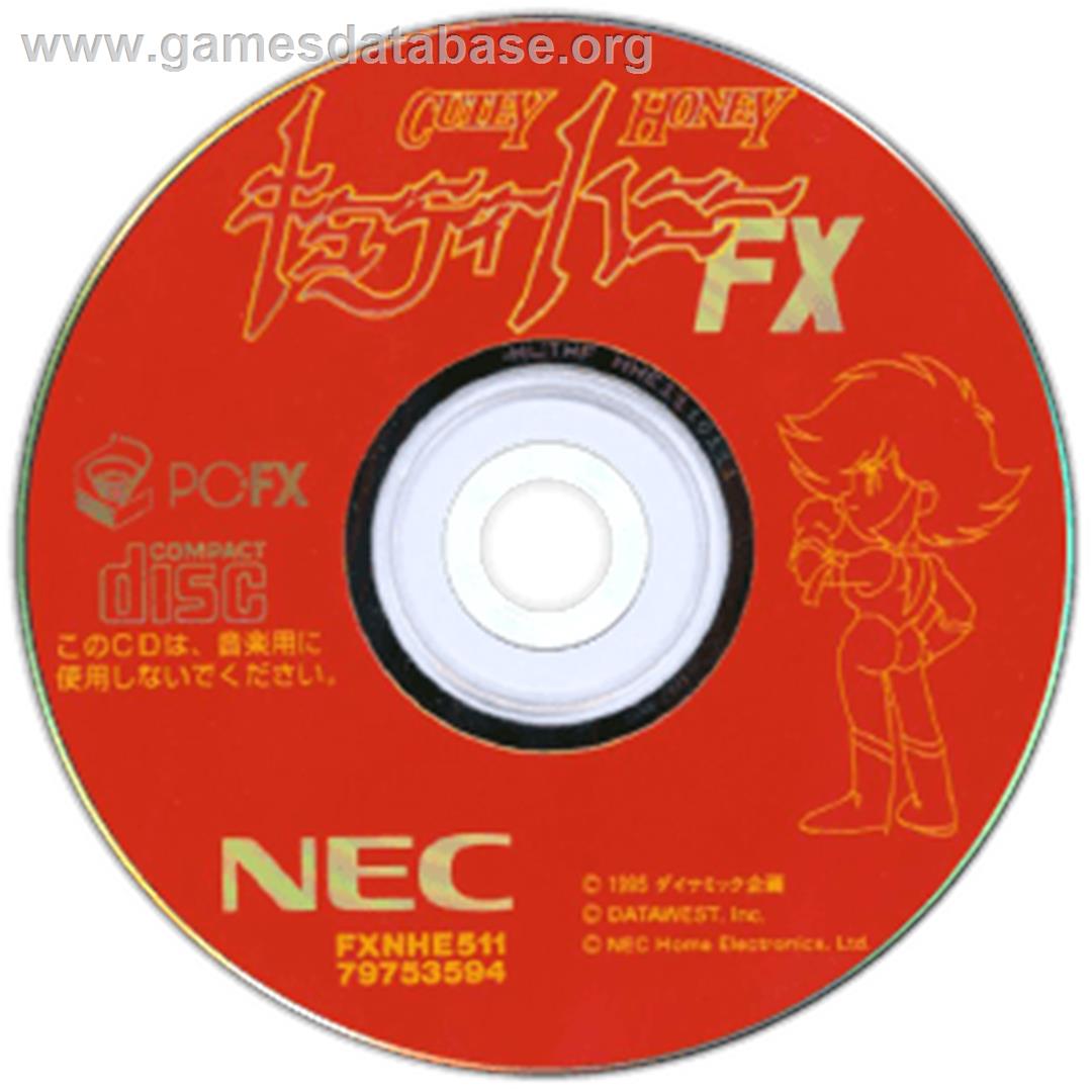 Cutey Honey - NEC PC-FX - Artwork - Disc