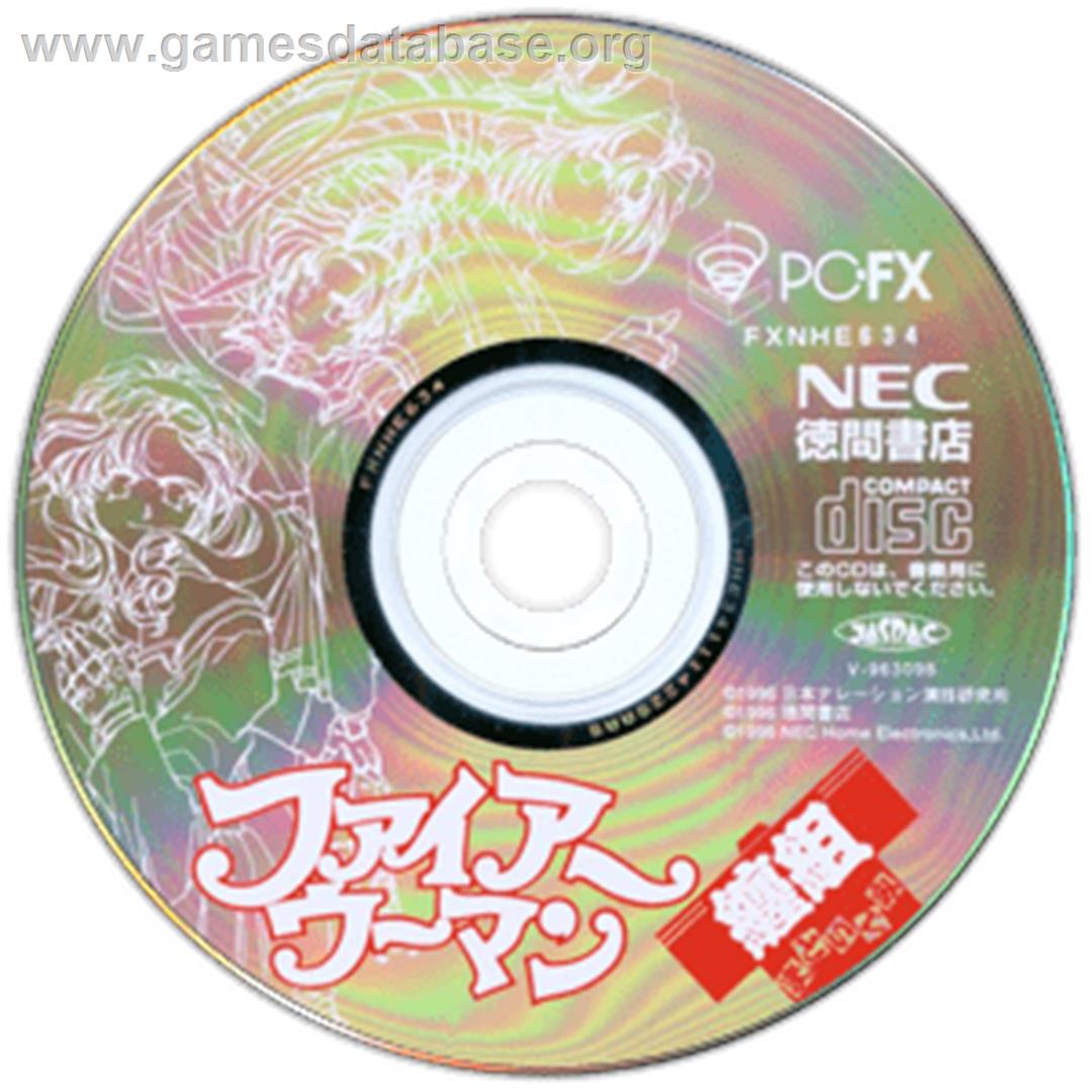 Fire Woman - Matoi-gumi - NEC PC-FX - Artwork - Disc
