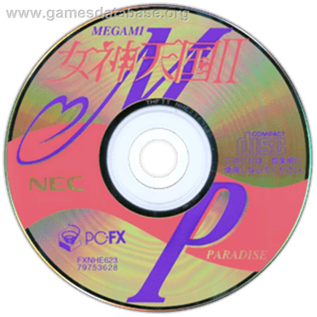 Megami Tengoku 2 - NEC PC-FX - Artwork - Disc