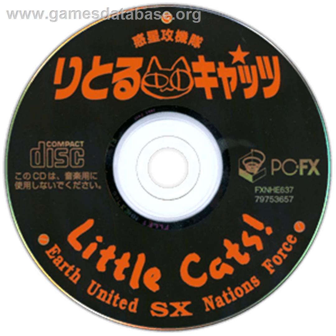 Wakusei Kgekitai - Little Cats - NEC PC-FX - Artwork - Disc