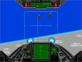 In game image of Battle Ace on the NEC SuperGrafx.
