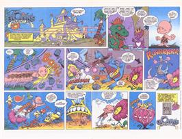 Advert for Bonk's Adventure on the Sony PSP.