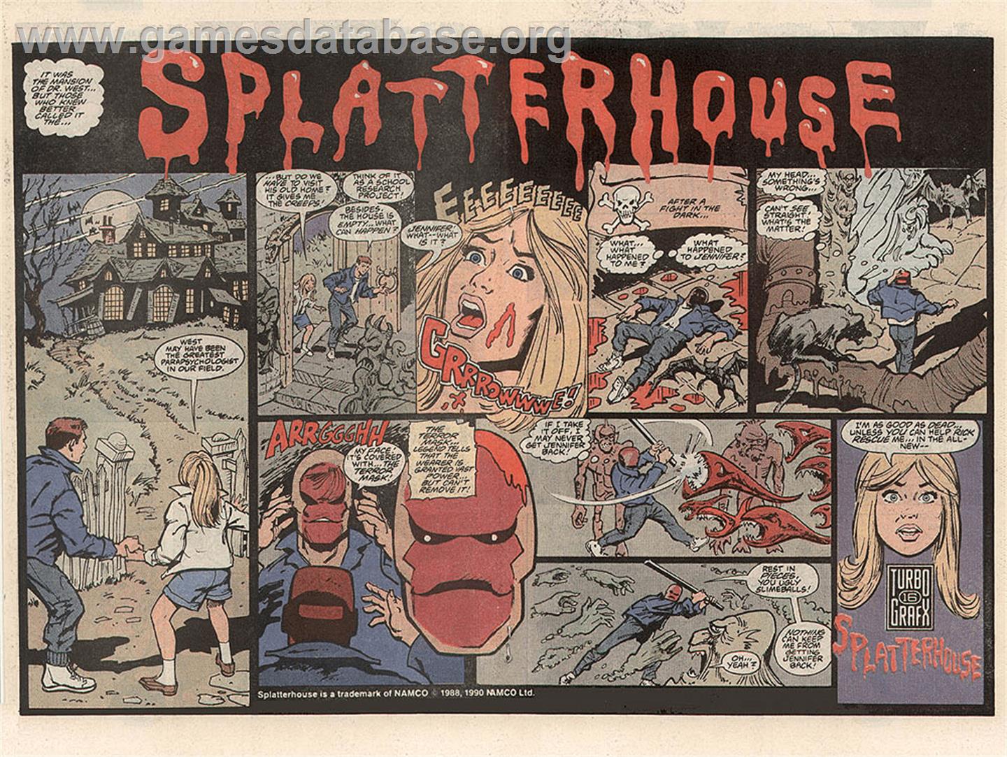 Splatterhouse - Microsoft Xbox 360 - Artwork - Advert