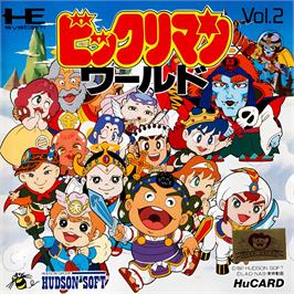 Box cover for Bikkuriman World on the NEC TurboGrafx-16.