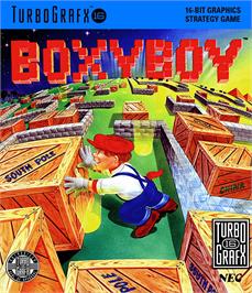 Box cover for Boxyboy on the NEC TurboGrafx-16.