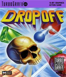 Box cover for Drop Off on the NEC TurboGrafx-16.