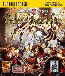 Box cover for Dungeons and Dragons - Order of the Griffon on the NEC TurboGrafx-16.