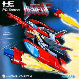 Box cover for Formation Armed F on the NEC TurboGrafx-16.