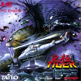 Box cover for Kyuukyoku Tiger on the NEC TurboGrafx-16.