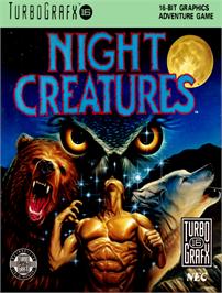 Box cover for Night Creatures on the NEC TurboGrafx-16.