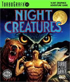 Box cover for Night Creatures on the NEC TurboGrafx-16.