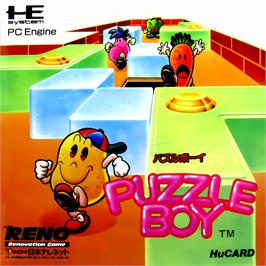 Box cover for Puzzle Boy on the NEC TurboGrafx-16.
