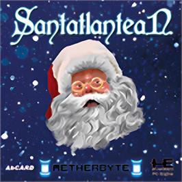 Box cover for Santatlantean on the NEC TurboGrafx-16.