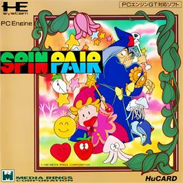 Box cover for Spin Pair on the NEC TurboGrafx-16.