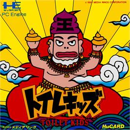 Box cover for Toilet Kids on the NEC TurboGrafx-16.