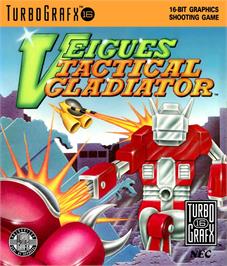 Box cover for Veigues - Tactical Gladiator on the NEC TurboGrafx-16.