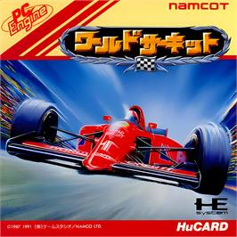 Box cover for World Circuit on the NEC TurboGrafx-16.
