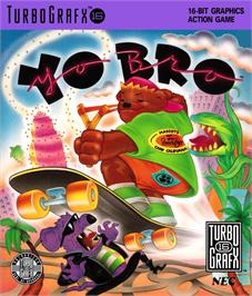 Box cover for Yo' Bro on the NEC TurboGrafx-16.