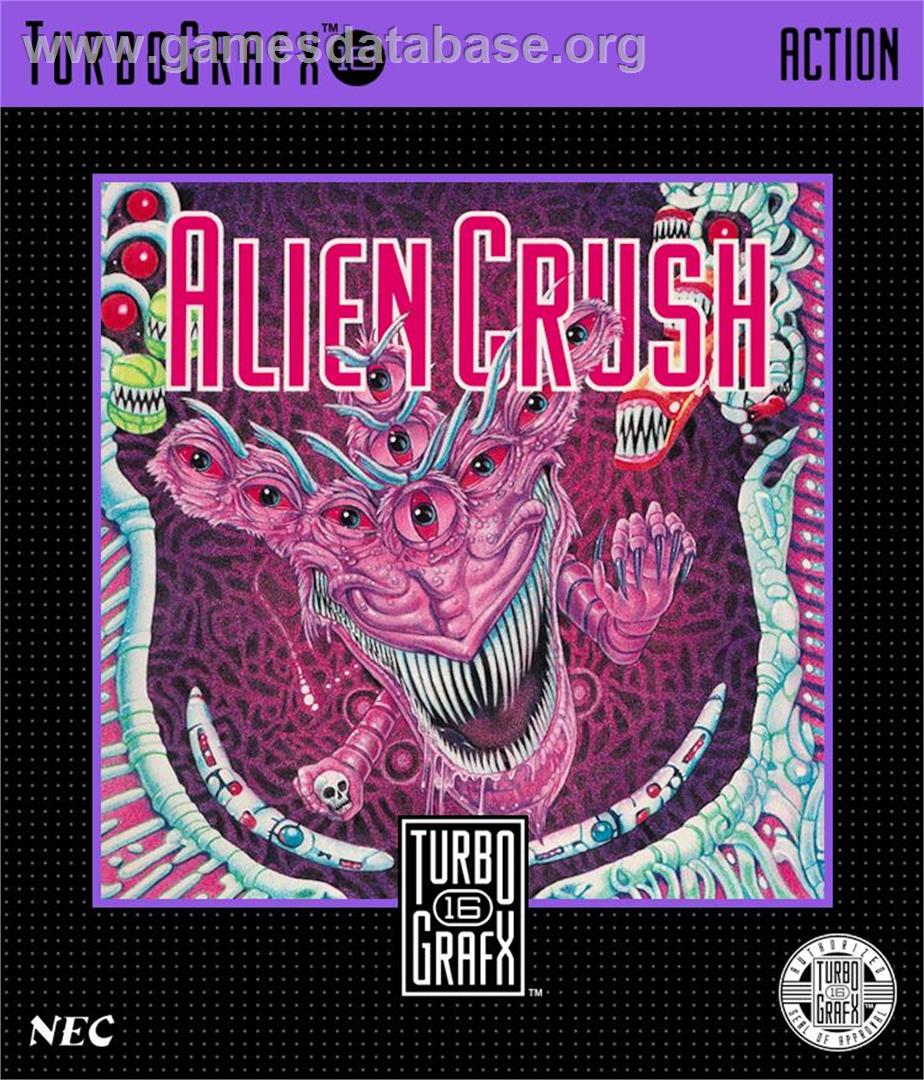 Alien Crush - NEC TurboGrafx-16 - Artwork - Box