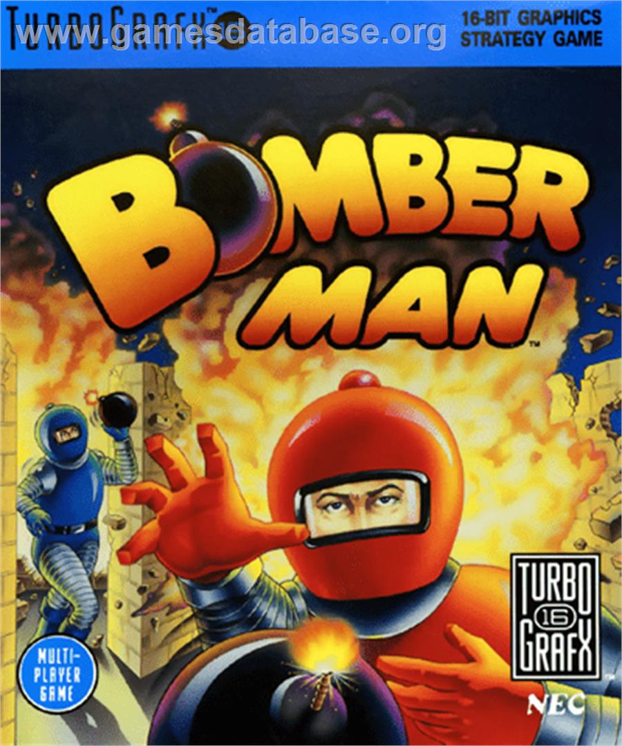 Bomberman - NEC TurboGrafx-16 - Artwork - Box