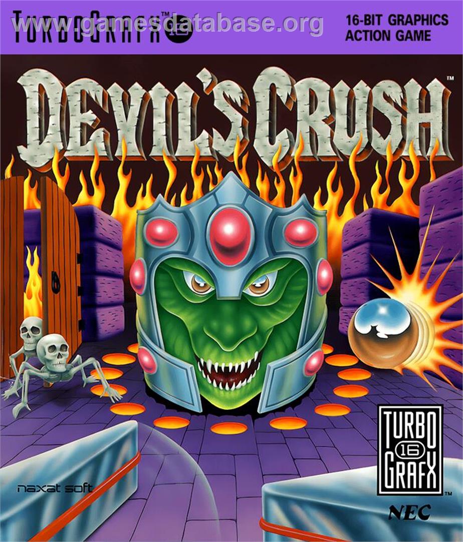Devil's Crush - NEC TurboGrafx-16 - Artwork - Box
