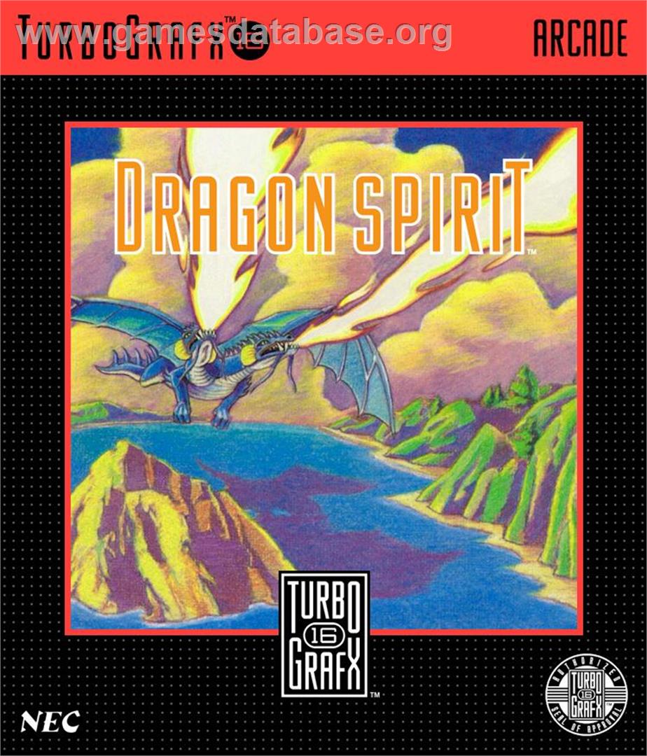Dragon Spirit - NEC TurboGrafx-16 - Artwork - Box