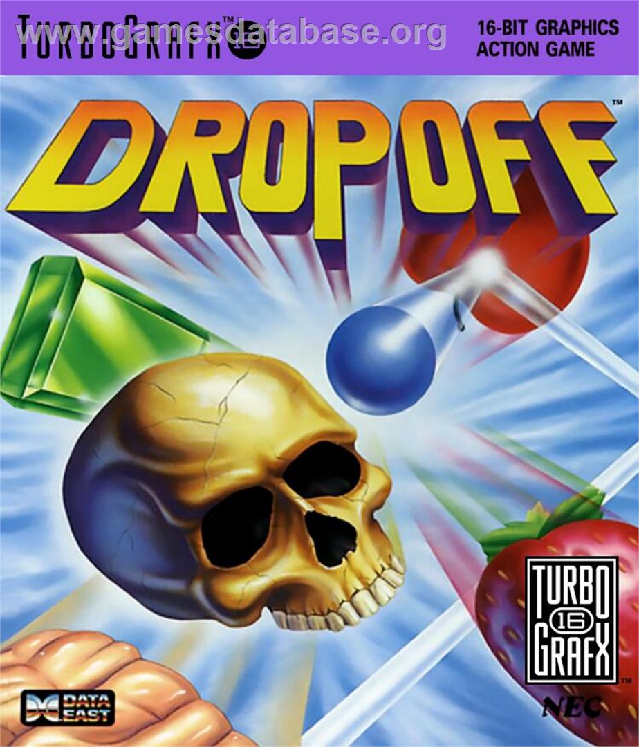 Drop Off - NEC TurboGrafx-16 - Artwork - Box