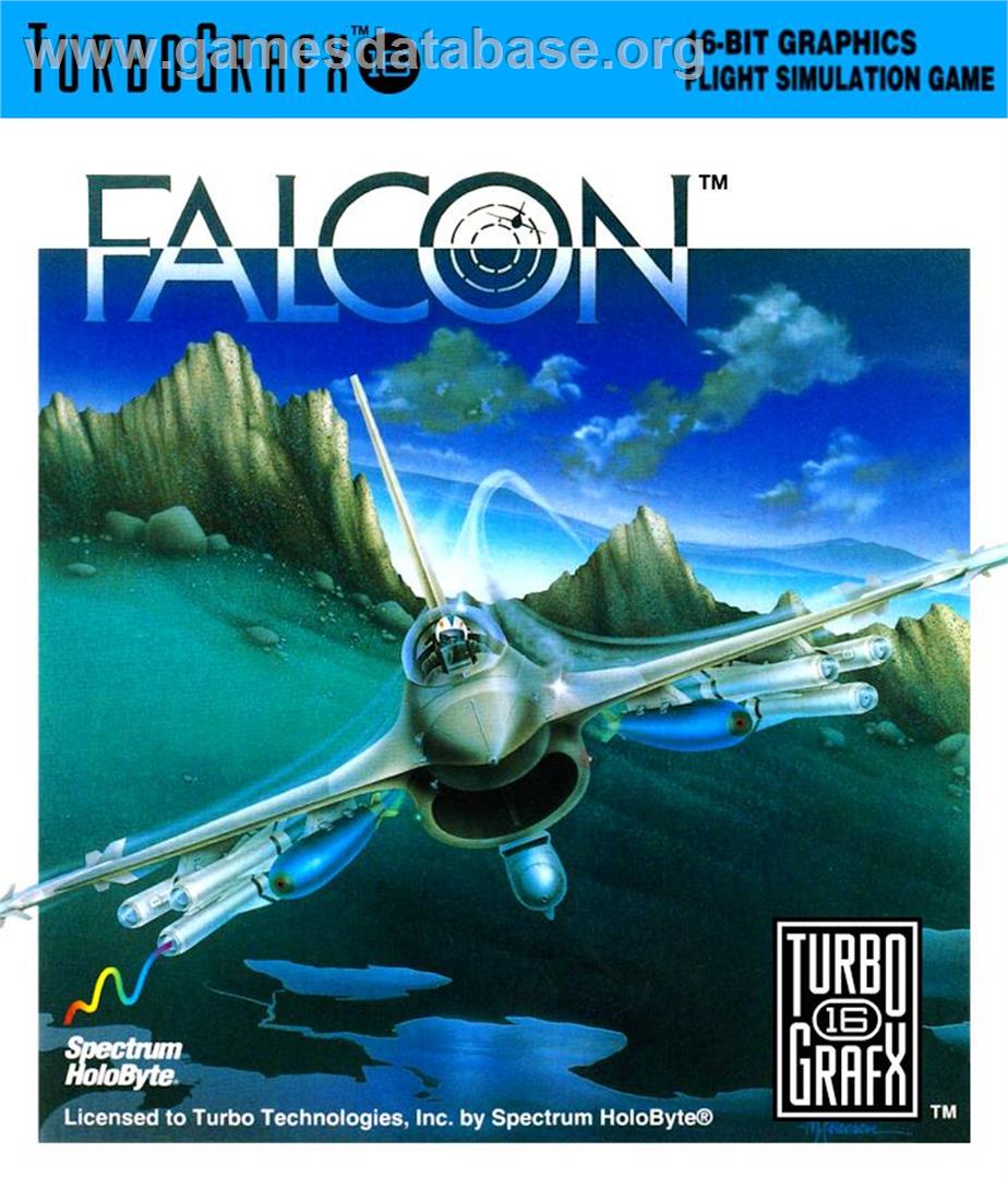 Falcon - NEC TurboGrafx-16 - Artwork - Box