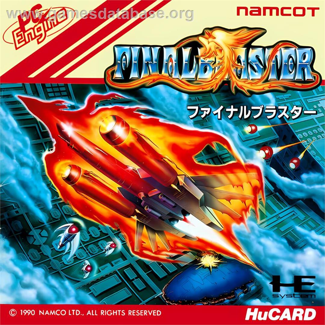 Final Blaster - NEC TurboGrafx-16 - Artwork - Box