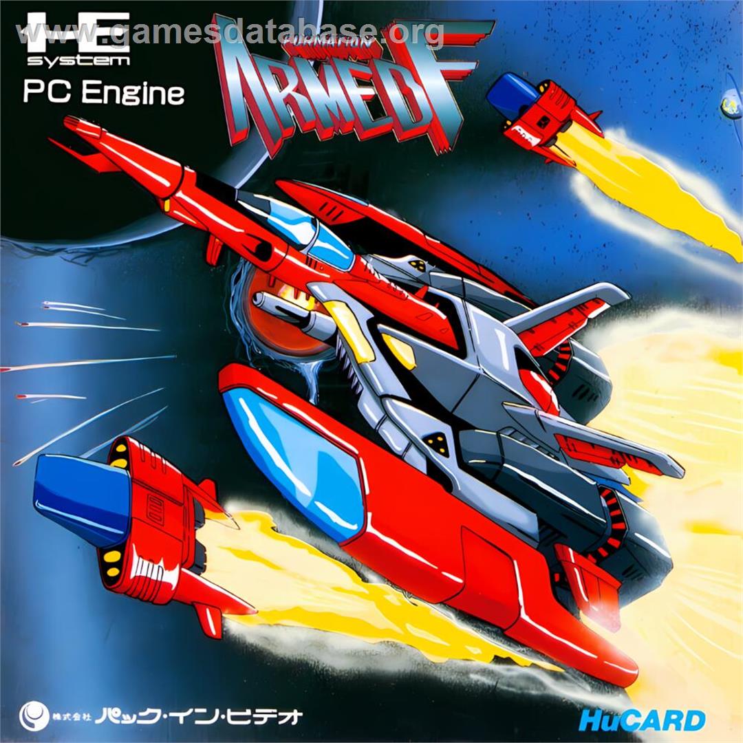 Formation Armed F - NEC TurboGrafx-16 - Artwork - Box