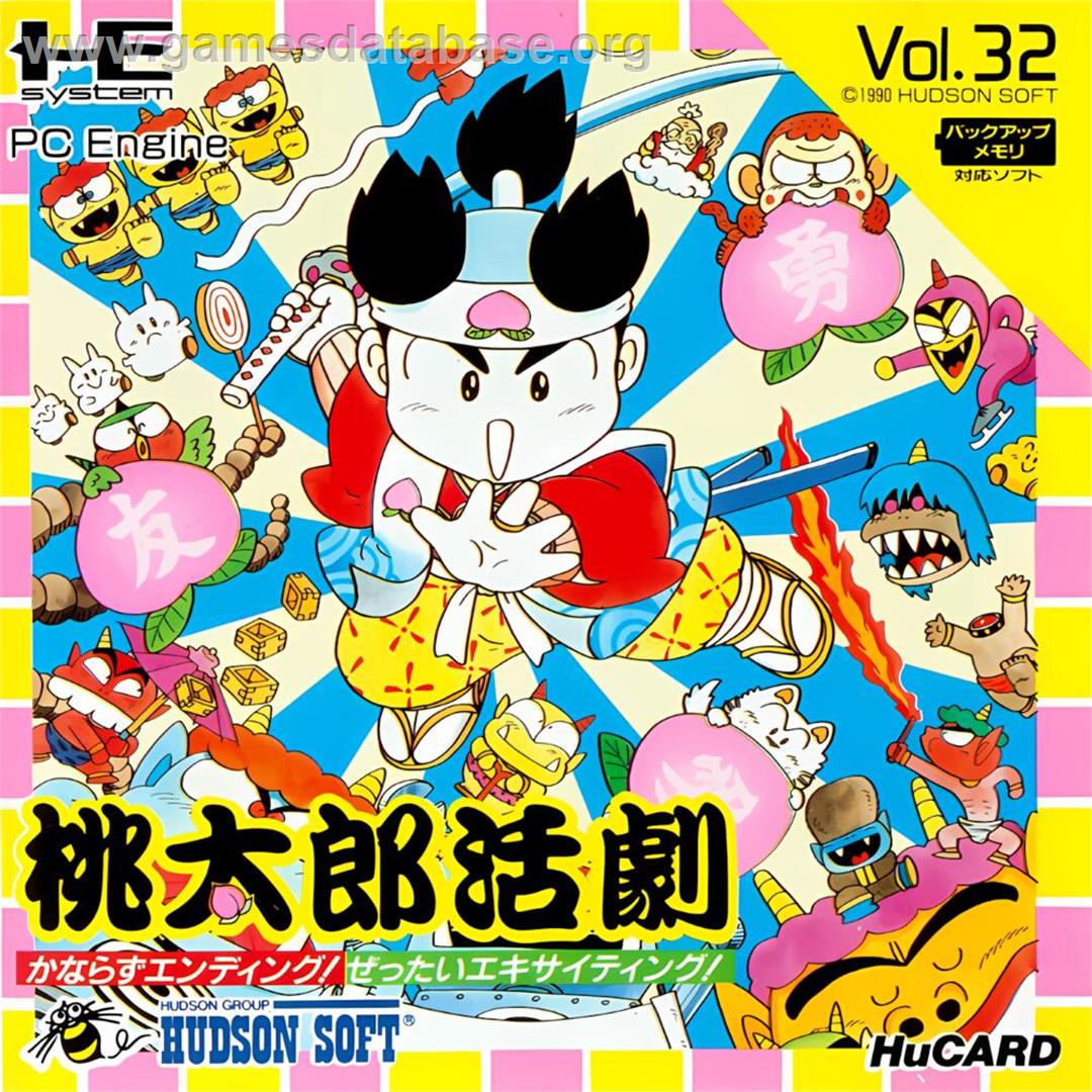 Momotarou Katsugeki - NEC TurboGrafx-16 - Artwork - Box