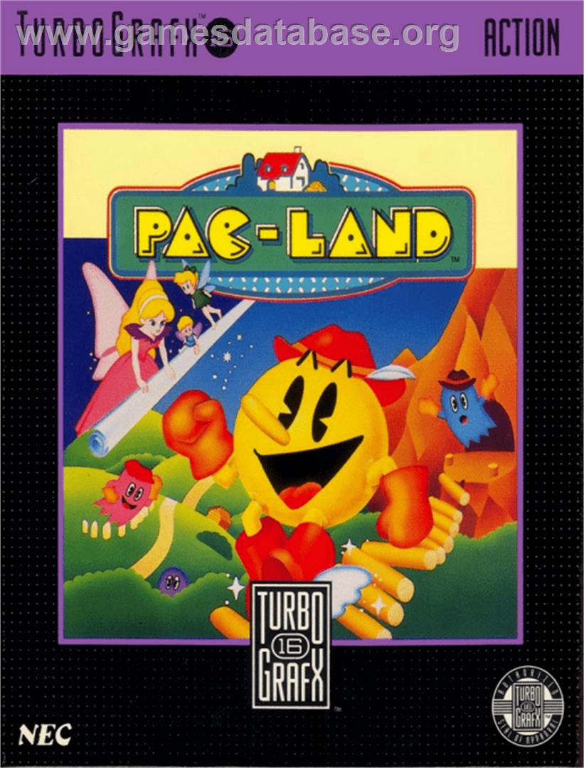 Pac-Land - NEC TurboGrafx-16 - Artwork - Box
