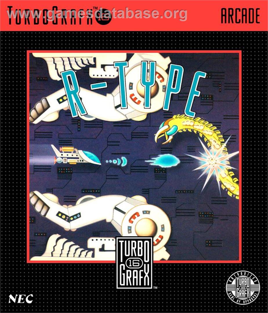 R-type - NEC TurboGrafx-16 - Artwork - Box