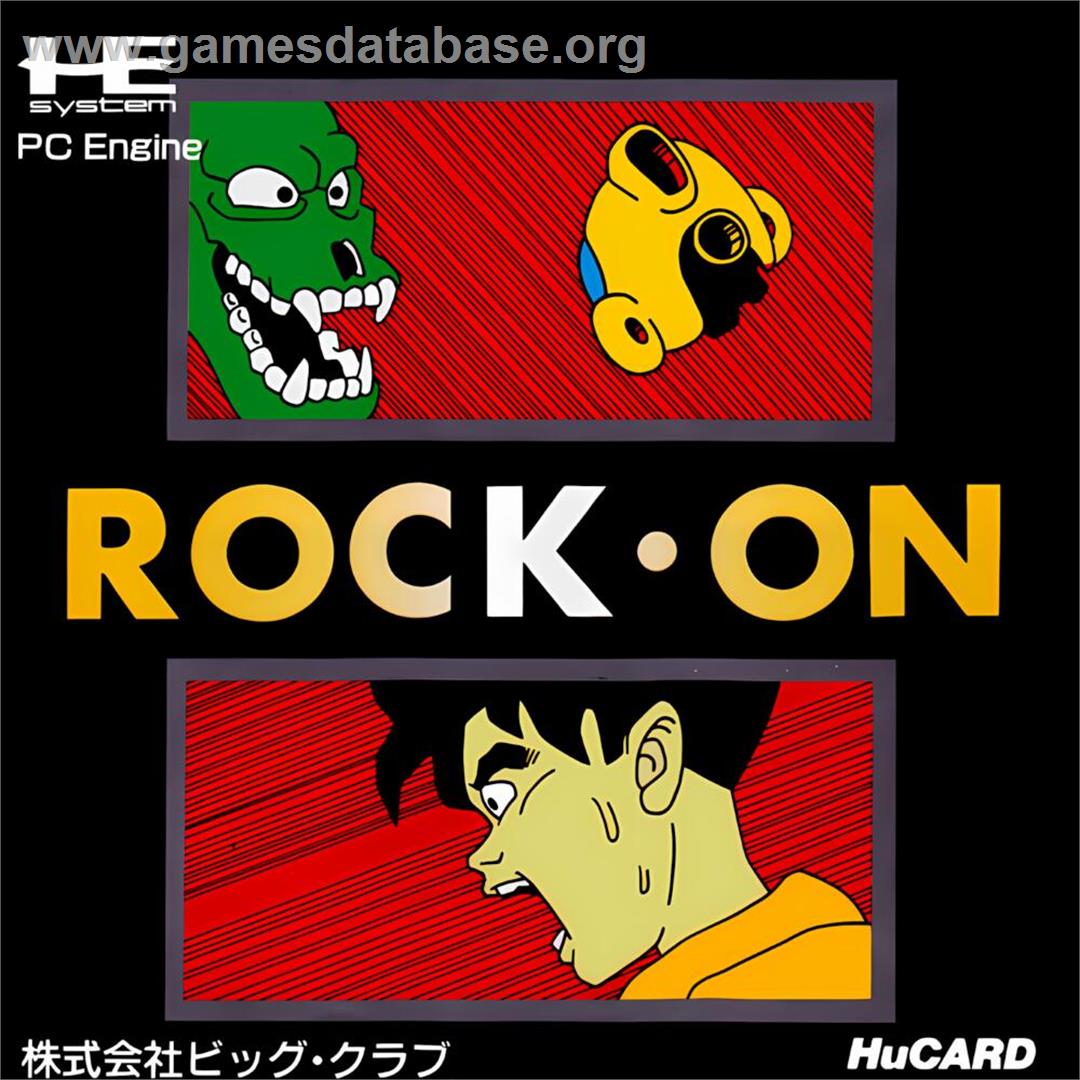 Rock-on - NEC TurboGrafx-16 - Artwork - Box