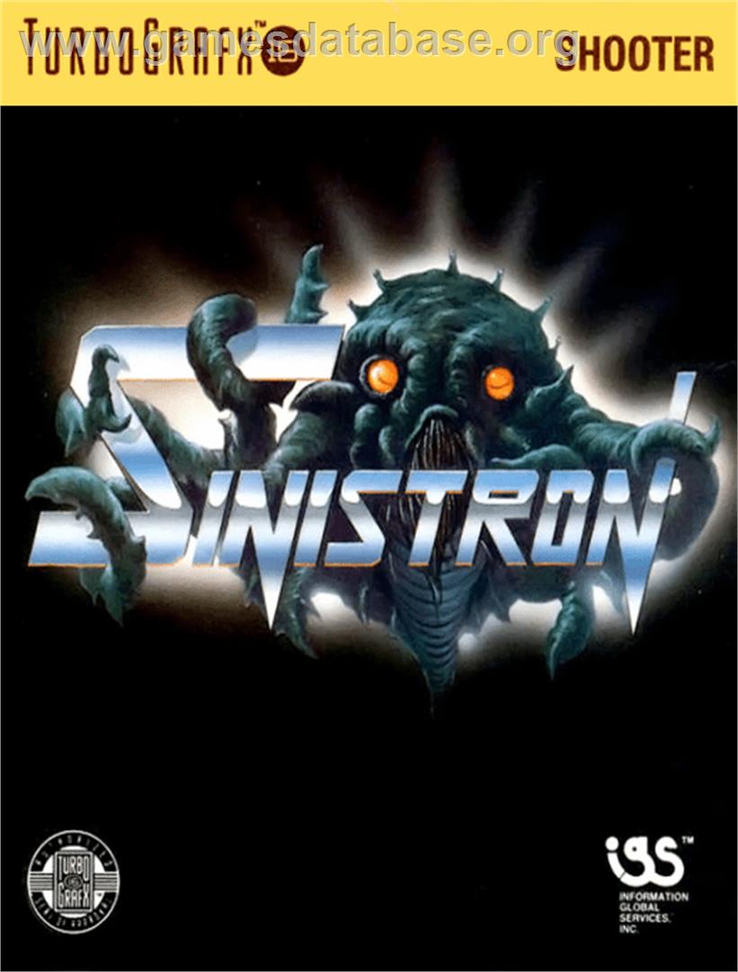 Sinistron - NEC TurboGrafx-16 - Artwork - Box