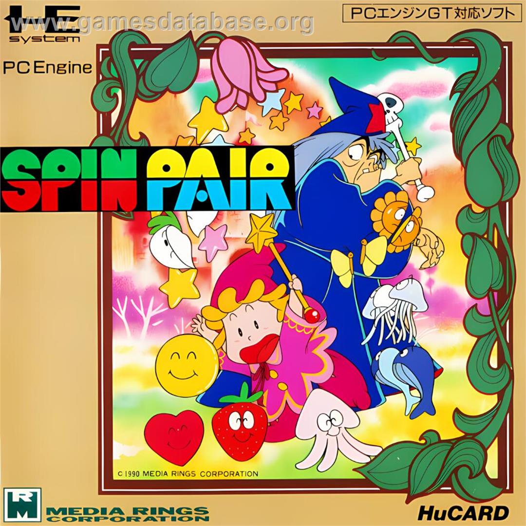 Spin Pair - NEC TurboGrafx-16 - Artwork - Box