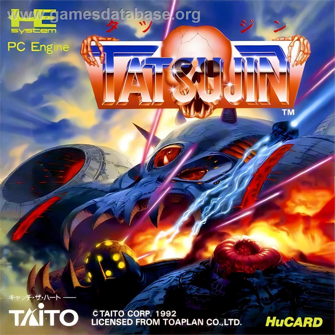 Tatsujin - NEC TurboGrafx-16 - Artwork - Box