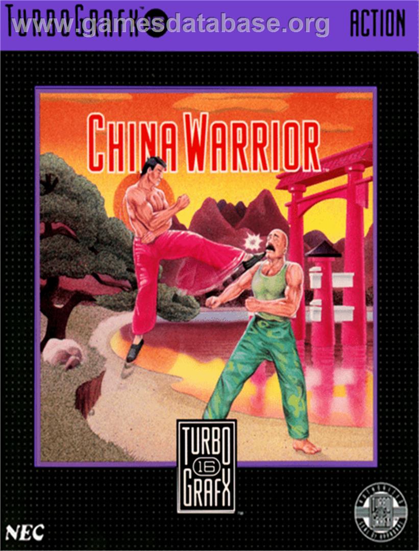 The Ninja Warriors - NEC TurboGrafx-16 - Artwork - Box
