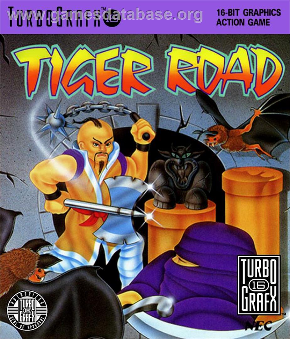 Tiger Road - NEC TurboGrafx-16 - Artwork - Box